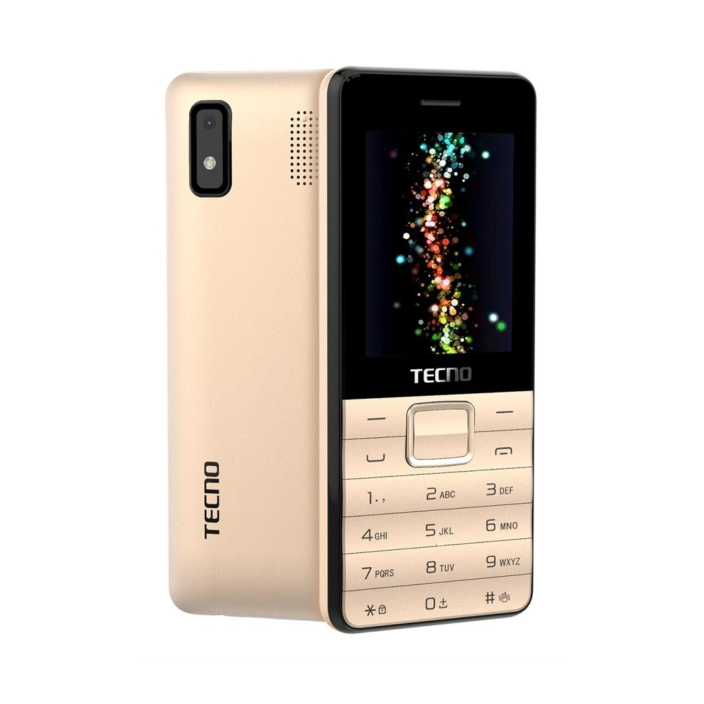 Мобільний телефон Tecno T372 TripleSIM Champagne Gold (4895180746840)