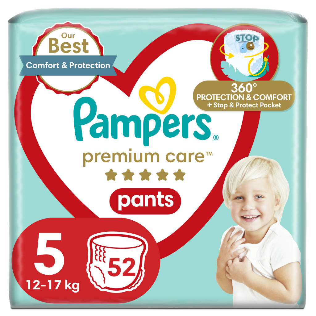 Підгузок Pampers Premium Care Pants Junior 5, 52 шт (8001090760036)