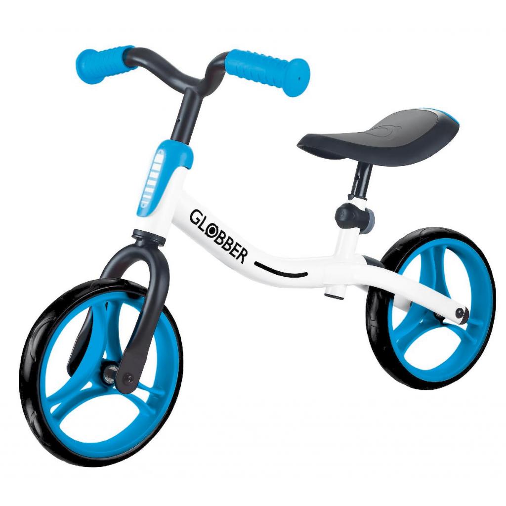 Біговел Globber серії Go Bike білий-синій до 20 кг 2+ (610-160)