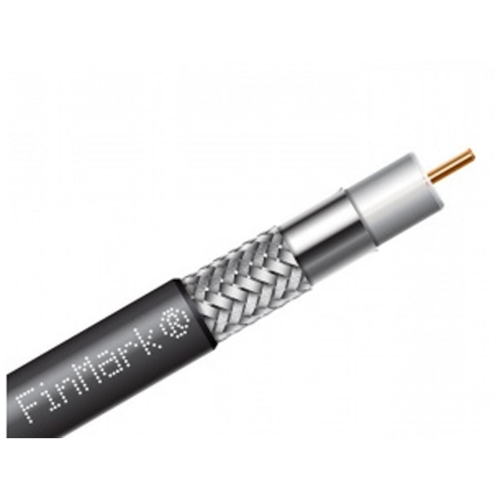 Кабель телевізійний FinMark RG-660, CCS, 100м, black (F660BV_100_black)