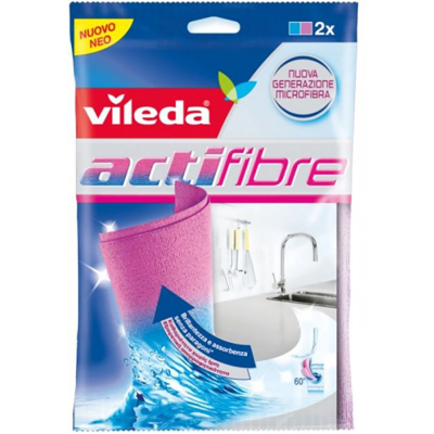 Серветки для прибирання Vileda Actifibre APC 2 шт. (4023103185807)