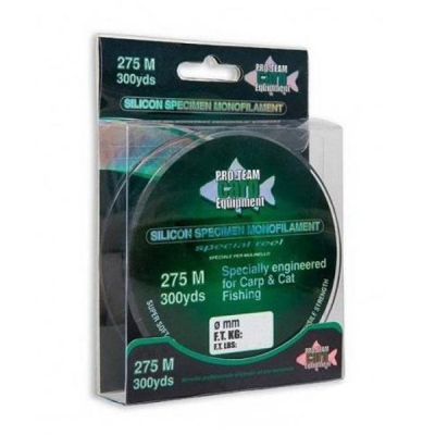 Волосінь Lineaeffe Pro Team Carp silicon 275м. 0.45мм FishTest 25кг (бронза) (3600045)