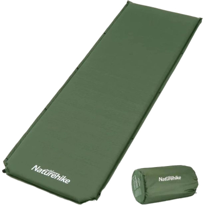 Туристичний килимок Naturehike NH20DZ003 50 мм Dark Green (6927595773680)