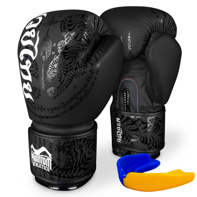 Боксерські рукавички Phantom Muay Thai Black 10oz (PHBG2329-10)