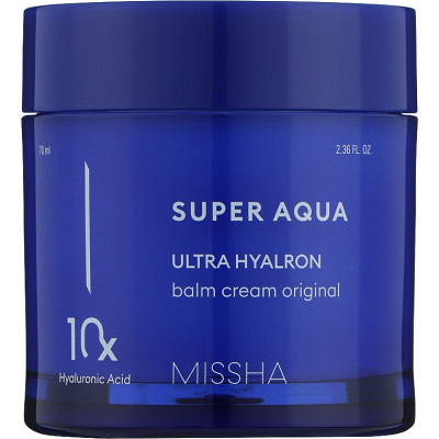 Крем для обличчя Missha Super Aqua Ultra Hyalron Balm Cream Original Зволожувальний 70 мл (8809747928743)