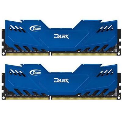 Модуль пам'яті для комп'ютера DDR3 8GB (2x4GB) 1866 MHz Dark Series Blue Team (TDBED38G1866HC11DC01)