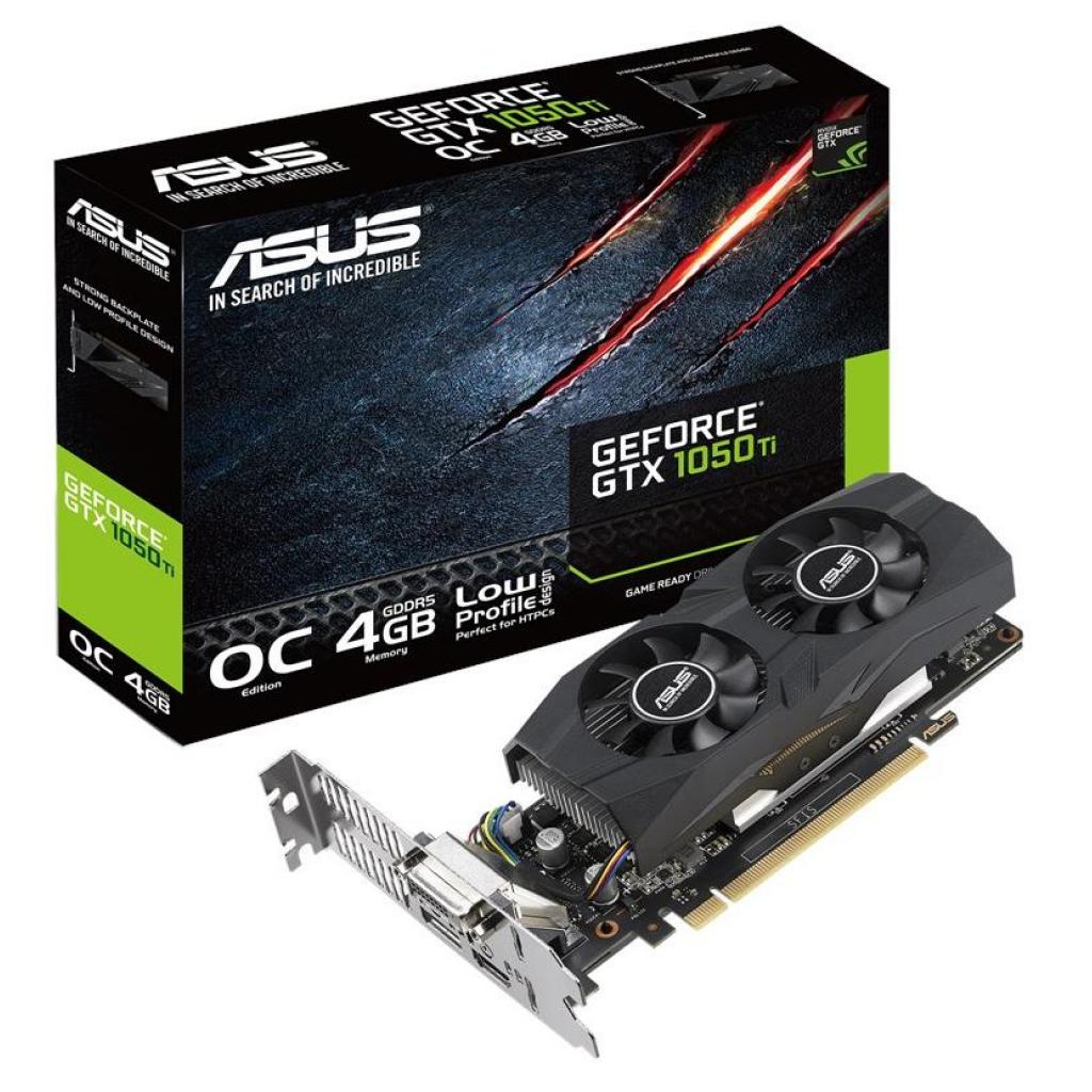 Відеокарта ASUS GeForce GTX1050 Ti 4096Mb OC LP (GTX1050TI-O4G-LP-BRK)