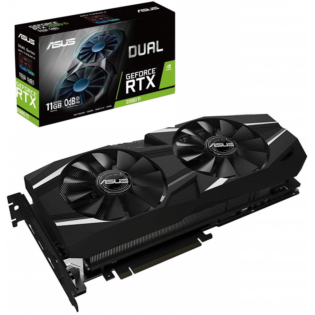 Відеокарта ASUS GeForce RTX2080 Ti 11Gb DUAL (DUAL-RTX2080TI-11G)