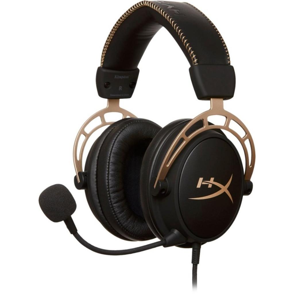 Навушники HyperX Cloud Alpha Gold Limited Edition (HX-HSCA-GD/NAP)