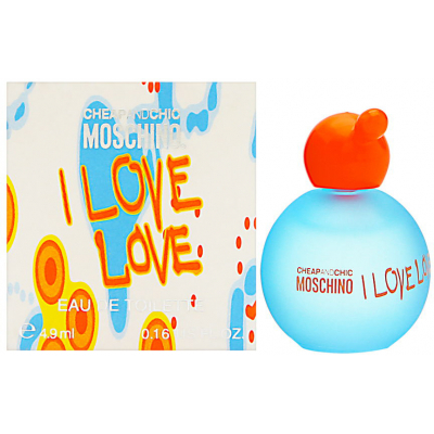 Туалетна вода Moschino Cheap and Chic I Love Love мініатюра 4.9 мл (8011003992225)