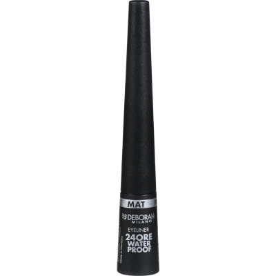 Підводка для очей Deborah 24Ore Waterproof Mat Eyeliner з матовим ефектом 01 - Black (8009518044225)