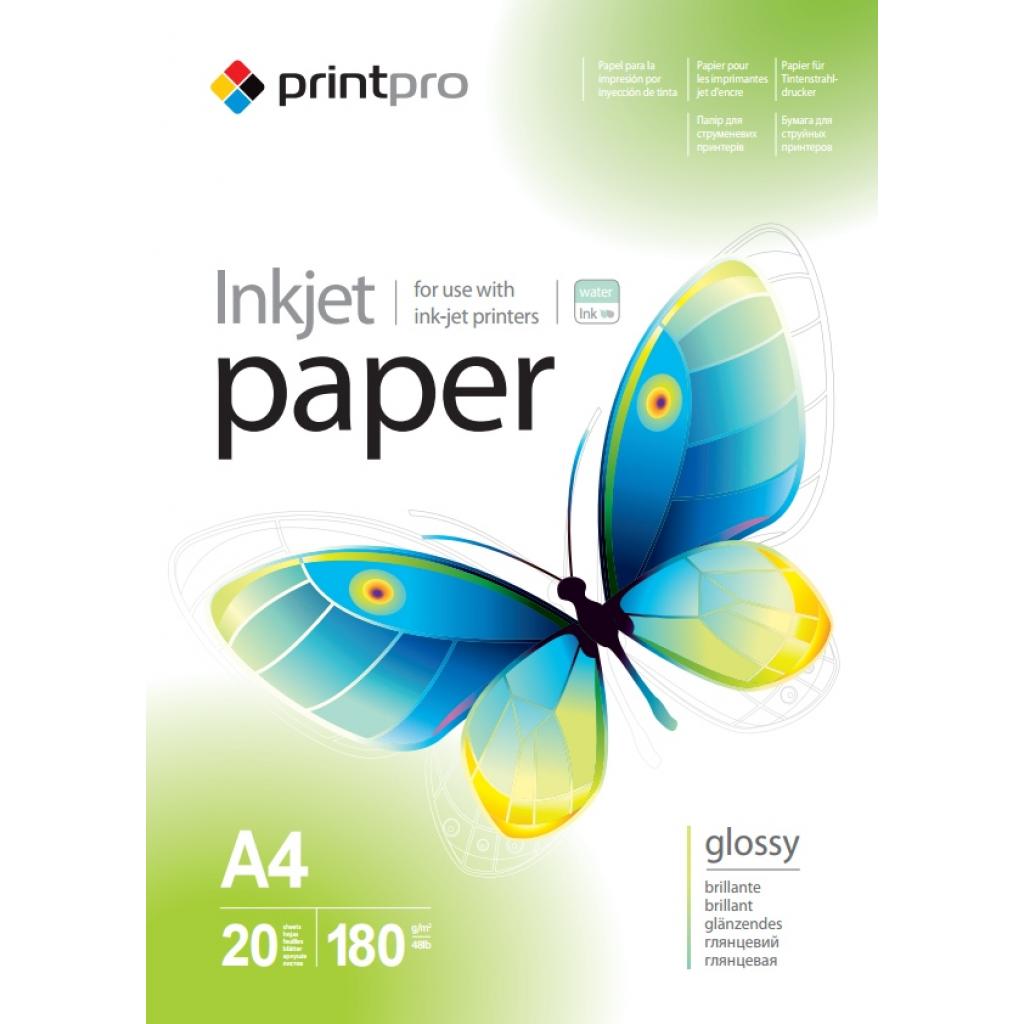 Фотопапір PrintPro A4 (PGE180020A4)