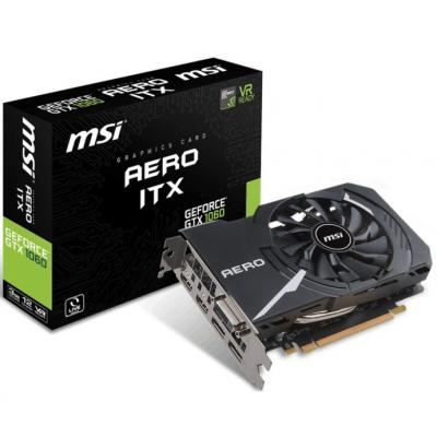 Відеокарта MSI GeForce GTX1060 3072Mb AERO ITX (GTX 1060 AERO ITX 3G)