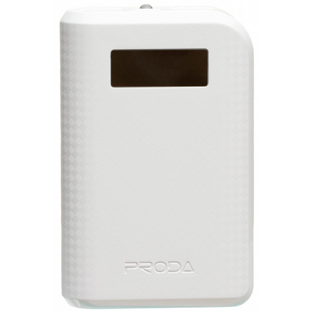 Батарея універсальна Remax Proda Series 10000mAh 2USB-1A&2A white (PPL-11-WHITE)