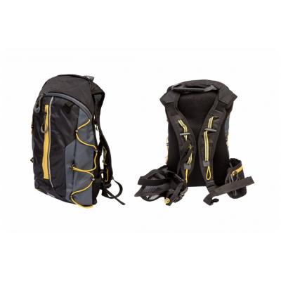 Рюкзак туристичний Velotrade QIJIAN BAGS B-300 44х26х9cm черно-серо-оранжевый (BKP-001)