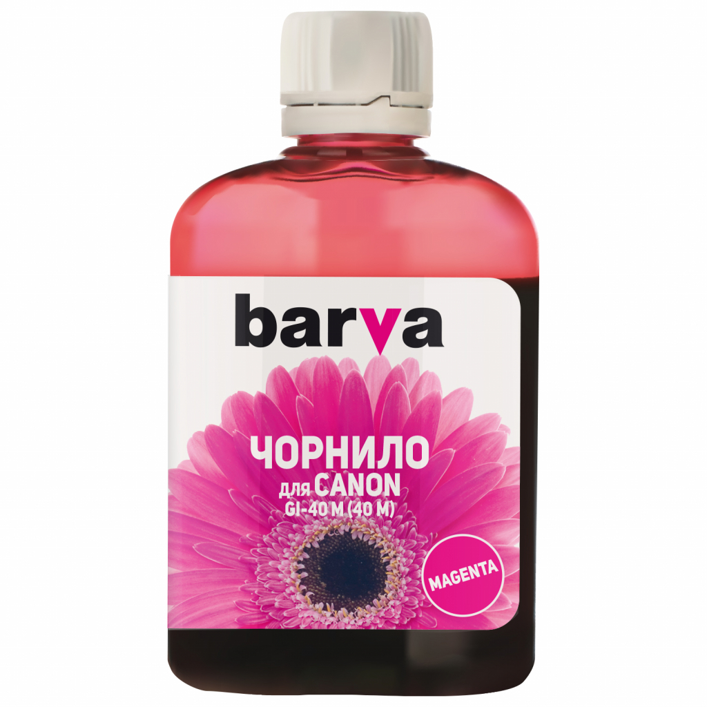 Чорнило Barva CANON GI-40 100 мл MAGENTA (CGI40-745)