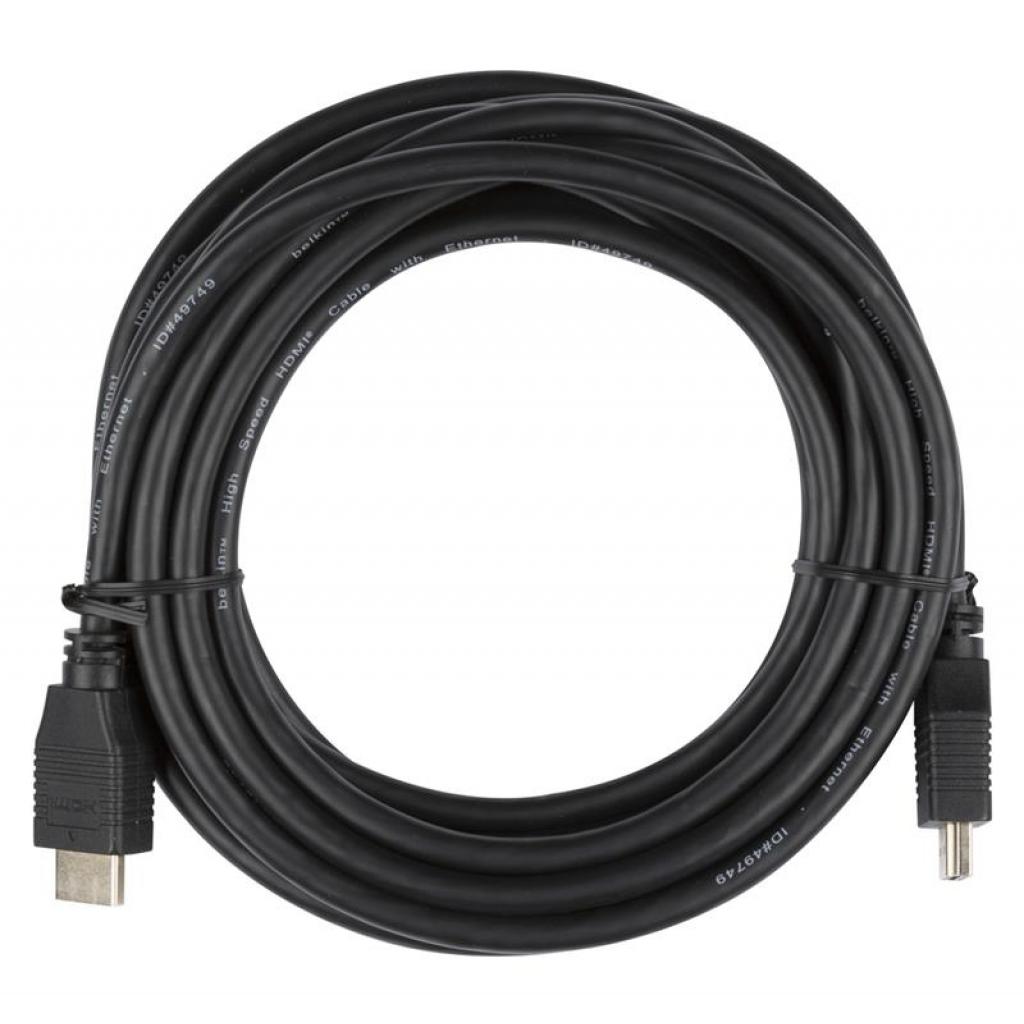 Кабель мультимедійний HDMI to HDMI 5.0m Belkin (HDMI0018G-5M)