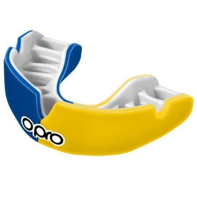 Капа Opro Power-Fit Hi-Tech Self-Fitting Blue/Yellow (art002293007)