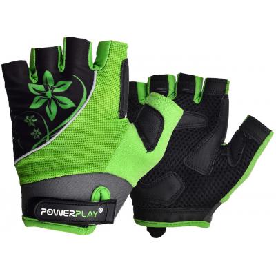 Велорукавиці PowerPlay Women 5281 Green S (5281A_S_Green)