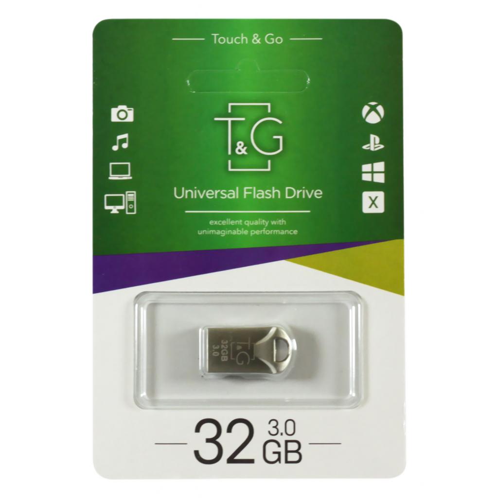 USB флеш накопичувач T&G 32GB 106 Metal Series Silver USB 3.0 (TG106-32G3)