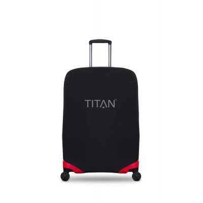 Чохол для валізи Titan S 40x55x20см Black (Ti825306-01)