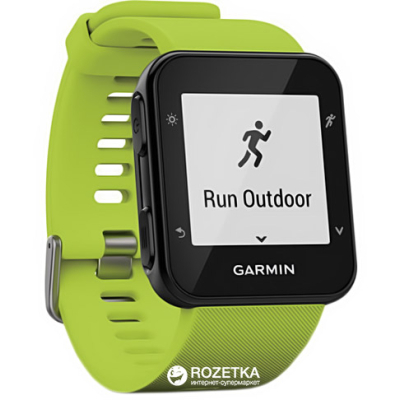 Смарт-годинник Garmin Forerunner 35, GPS, EU, Limelight (010-01689-11)