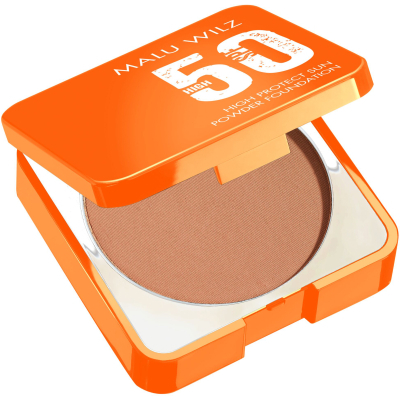 Пудра для обличчя Malu Wilz High Protect Sun Powder Foundation SPF 50 Теплий беж (4060425014644)