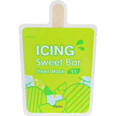 Маска для обличчя A'pieu Icing Sweet Bar Sheet Mask Melon 21 г (8809747939893)