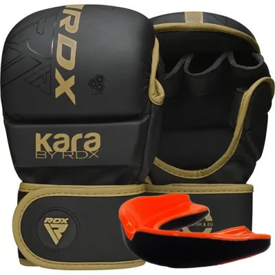 Рукавички для MMA RDX F6 Kara Matte Golden M (GGR-F6MGL-M)