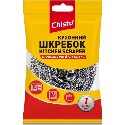 Скребок Chisto Нержавіючий 1 шт. (4823098407652)