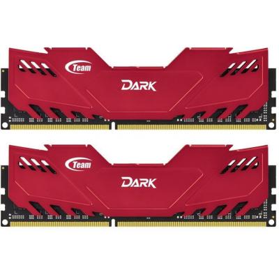 Модуль пам'яті для комп'ютера DDR3 8GB (2x4GB) 1866 MHz Dark Series Red Team (TDRED38G1866HC11DC01)