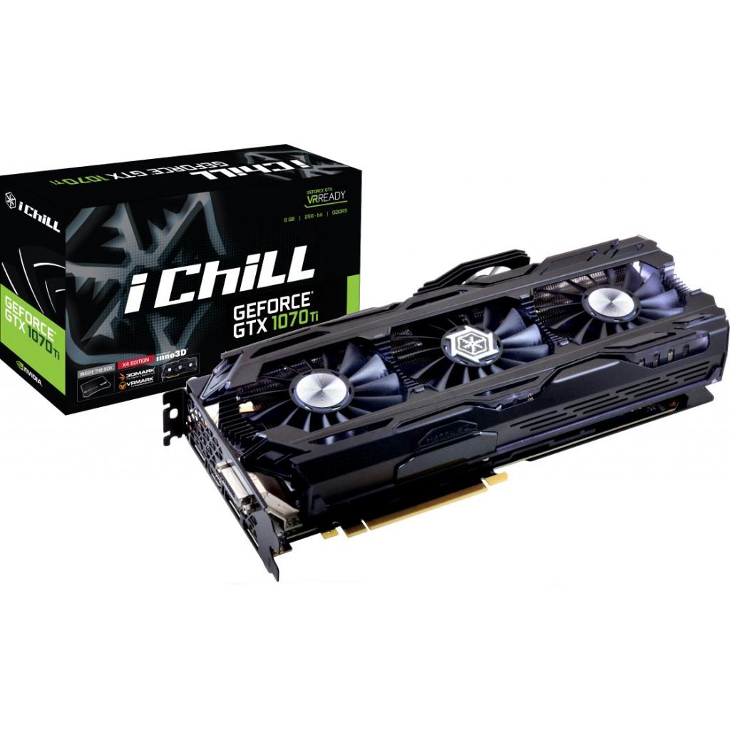 Відеокарта Inno3D GeForce GTX1070 Ti 8192Mb iChill X4 (C107T4-1SDN-P5DN)