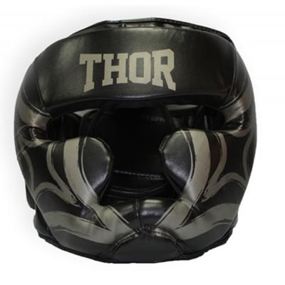 Боксерський шолом Thor 727 Cobra S Black (727 (PU) BLK S)