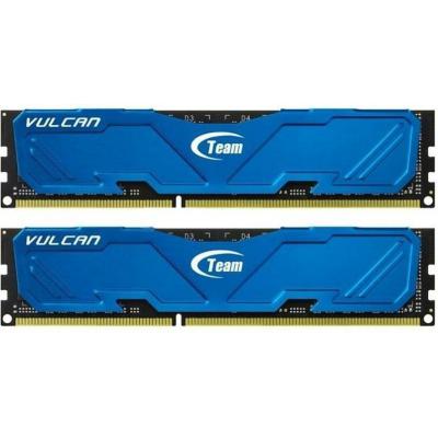 Модуль пам'яті для комп'ютера DDR3 8GB (2x4GB) 1866 MHz Vulcan Blue Team (TLBED38G1866HC11DC01)