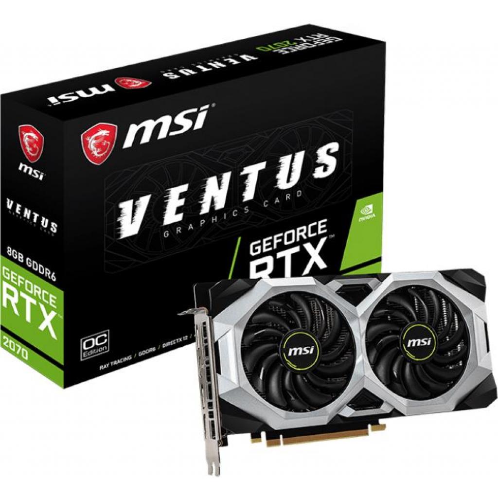 Відеокарта MSI GeForce RTX2070 8192Mb VENTUS OC (RTX 2070 VENTUS 8G OC)