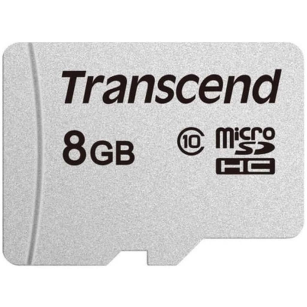 Карта пам'яті Transcend 8GB microSDHC class 10 UHS-I (TS8GUSD300S)