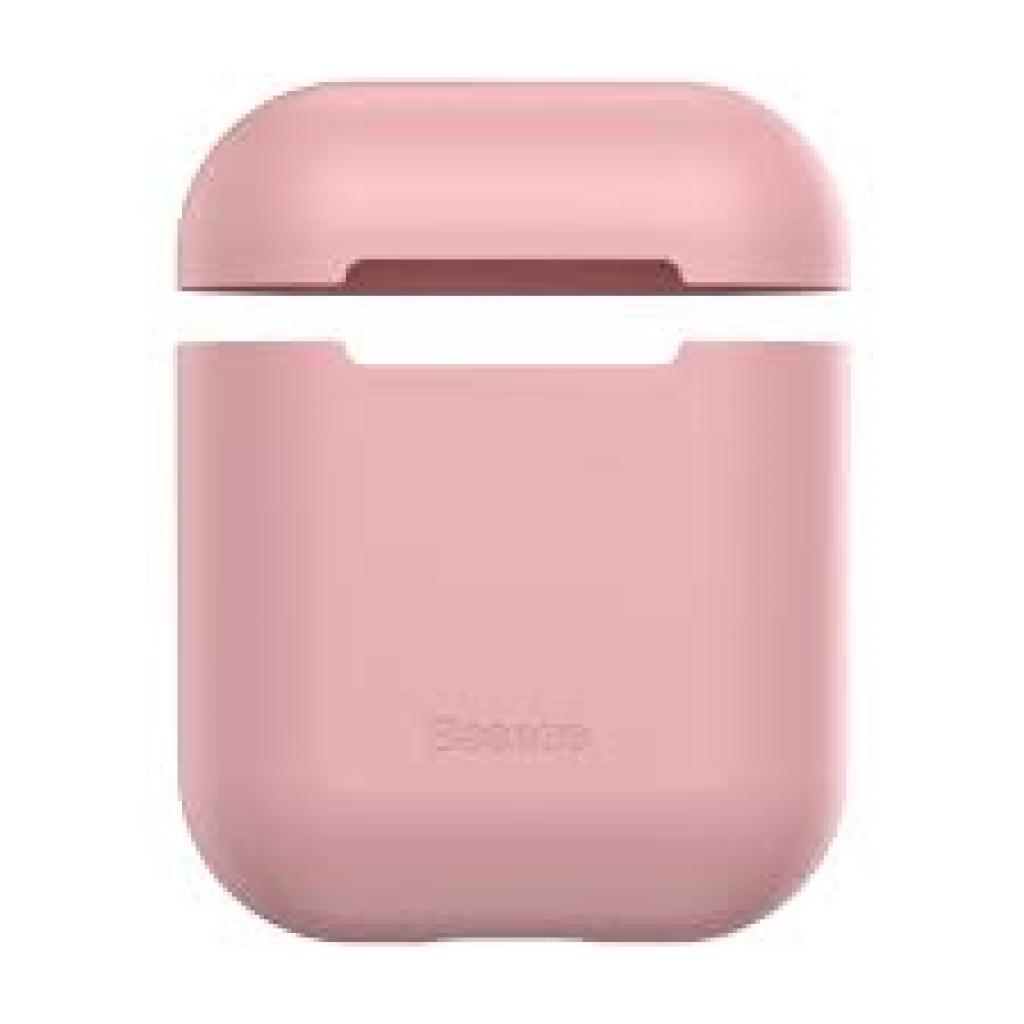 Чохол для навушників Baseus для Airpods 1/2 Pink (WIAPPOD-BZ04)