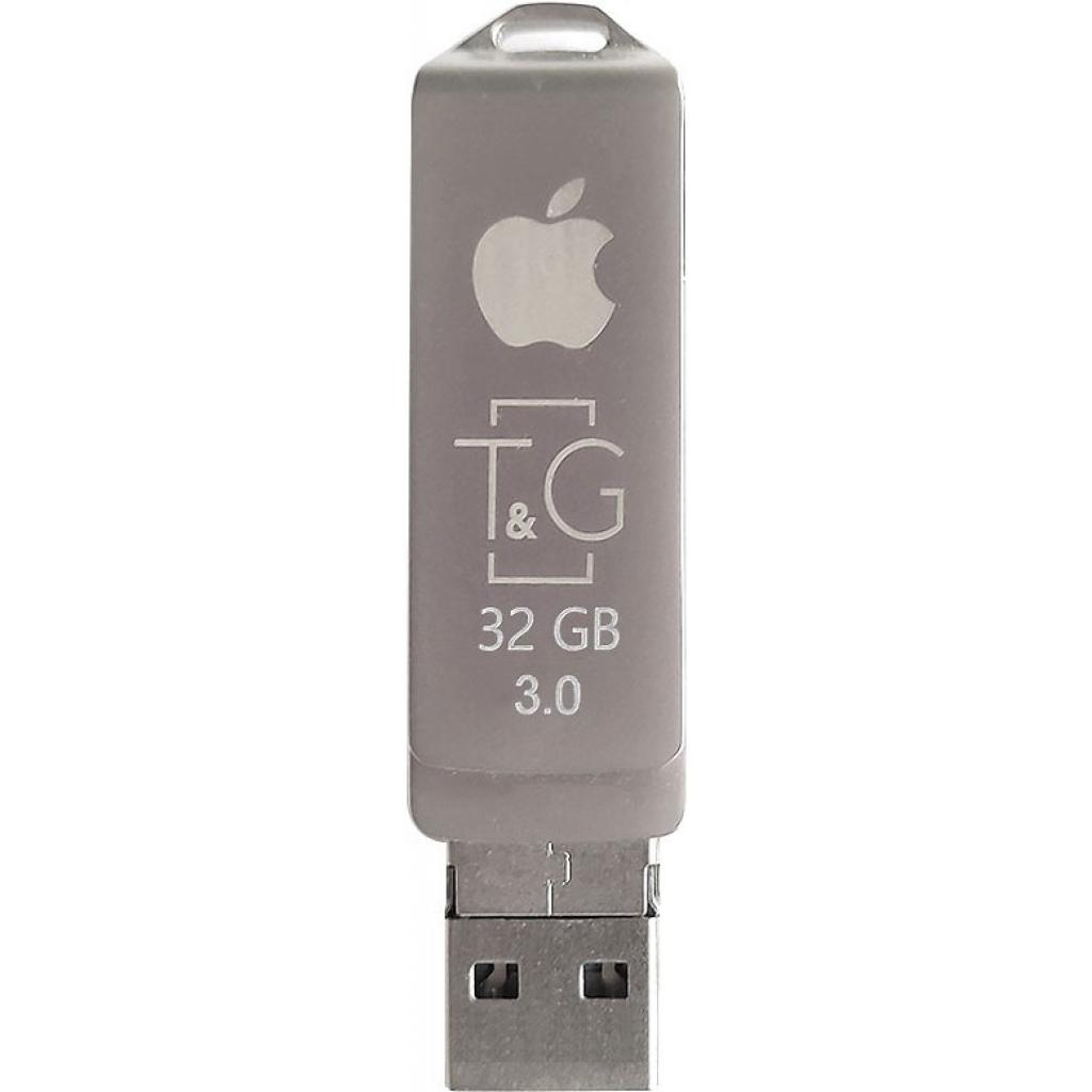 USB флеш накопичувач T&G 32GB 004 Metal Series USB 3.0/Lightning (TG004IOS-32G3)