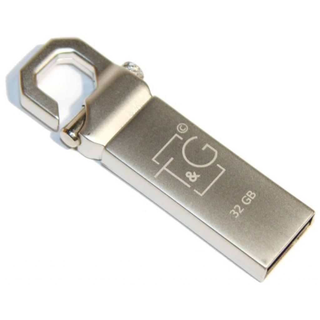 USB флеш накопичувач T&G 32GB 027 Metal Series Silver USB 2.0 (TG027-32G)