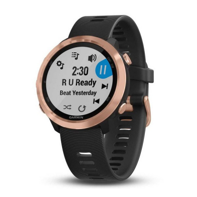 Смарт-годинник Garmin Forerunner 645 Music, GPS, EU/PAC, Rose Gold (010-01863-33)