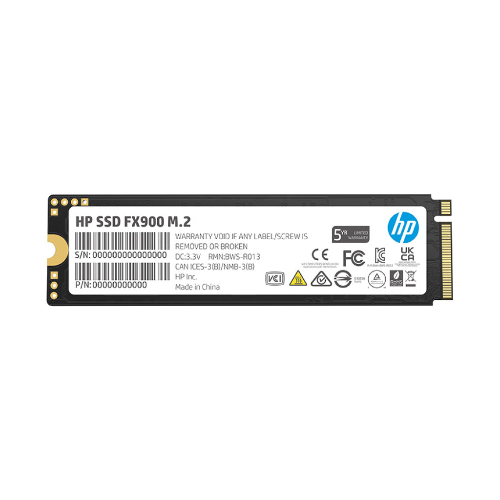 Накопичувач SSD M.2 2280 512GB FX900 Pro HP (4A3T9AA)