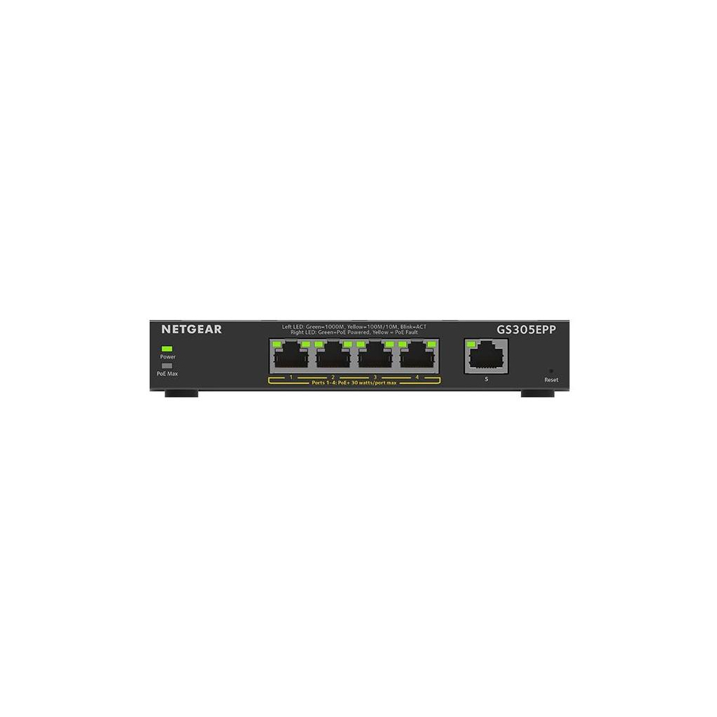 Комутатор мережевий Netgear GS305EPP-100PES