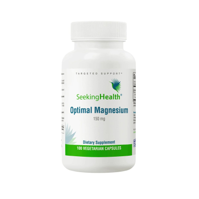 Мінерали Seeking Health Магній, 150 мг, Optimal Magnesium, 100 вегетаріанських капсул (SKH-52064)