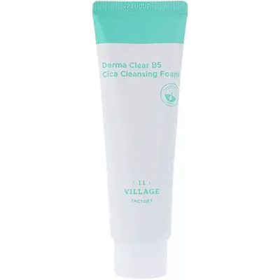 Пінка для вмивання Village 11 Factory Derma Clear B5 Cica Cleansing Foam 150 мл (8809663754570)