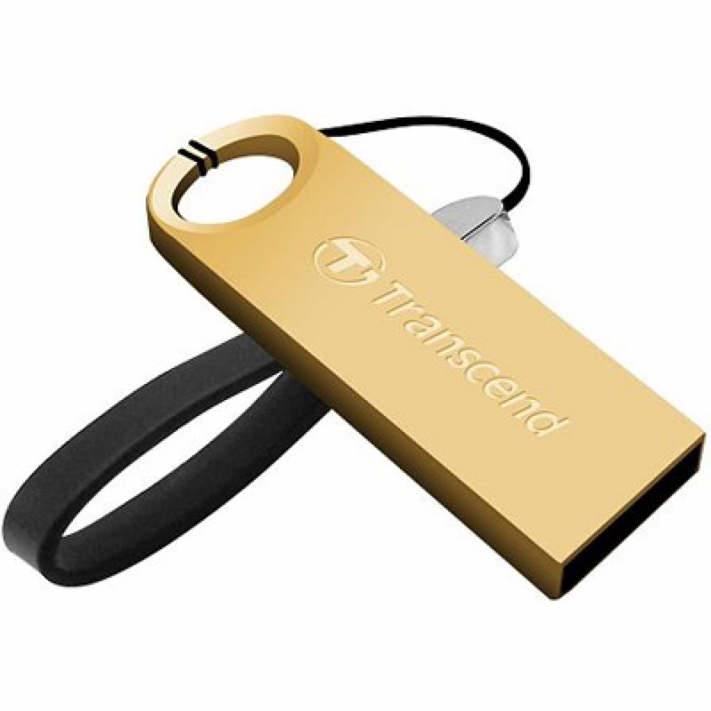 USB флеш накопичувач Transcend 32Gb JetFlash 520 gold (TS32GJF520G)