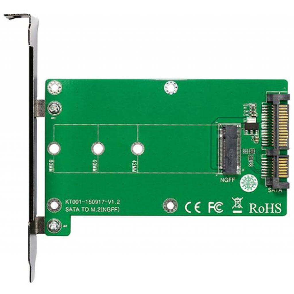 Контролер SATA to M.2 (NGFF) B-key SSD 22*42, 22*60, 22*80 mm Maiwo (45776/KT001A)