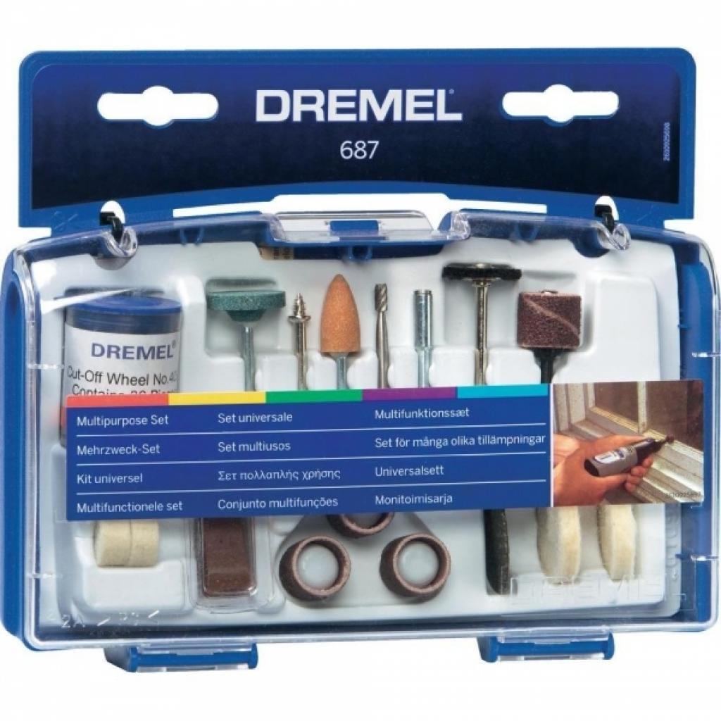 Насадка Dremel насадки полировальные 52 ед (2.615.068.7JA)