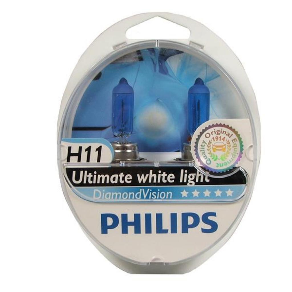 Автолампа Philips галогенова 55W (12362 DV S2)