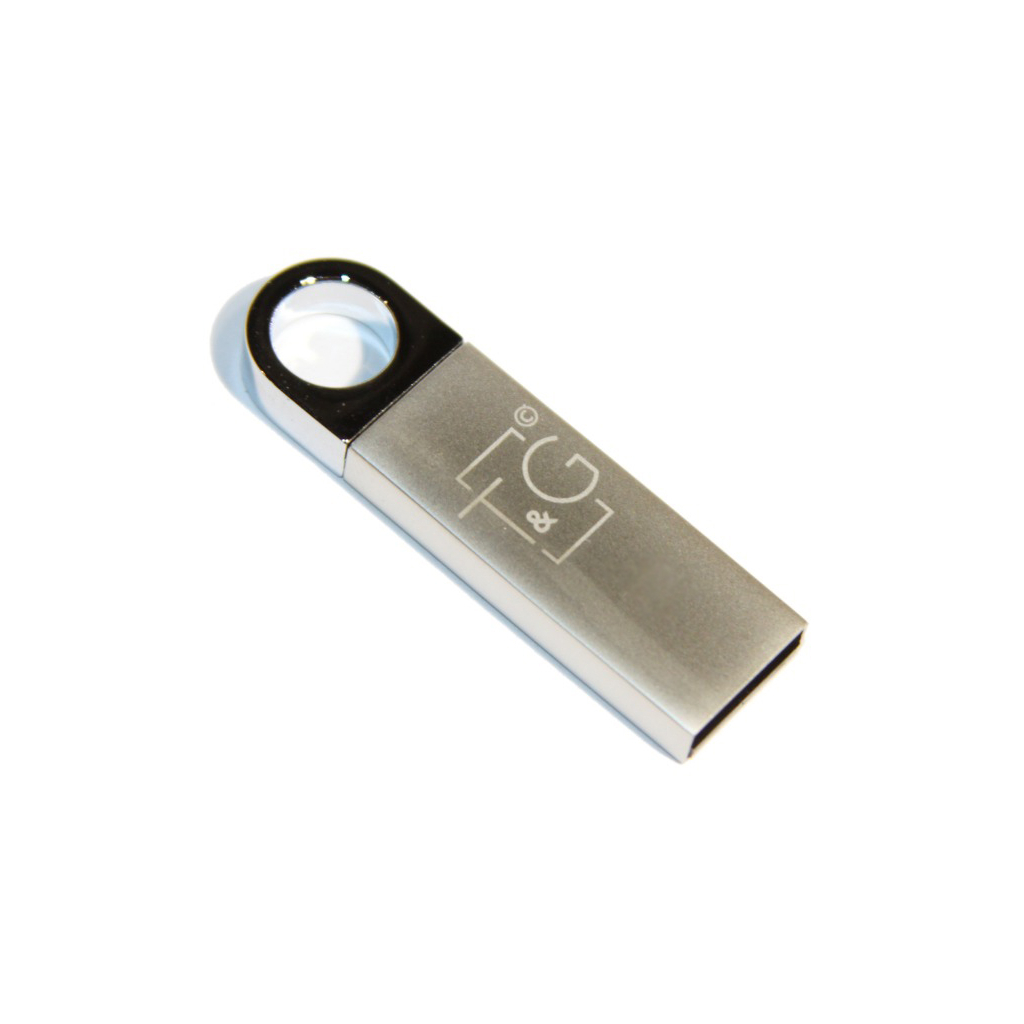 USB флеш накопичувач T&G 16GB 026 Metal Series Silver USB 2.0 (TG026-8G)