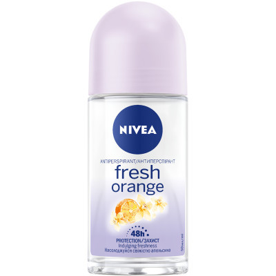 Антиперспірант Nivea Fresh Orange Свіжий апельсин кульковий 50 мл (4005900731340)